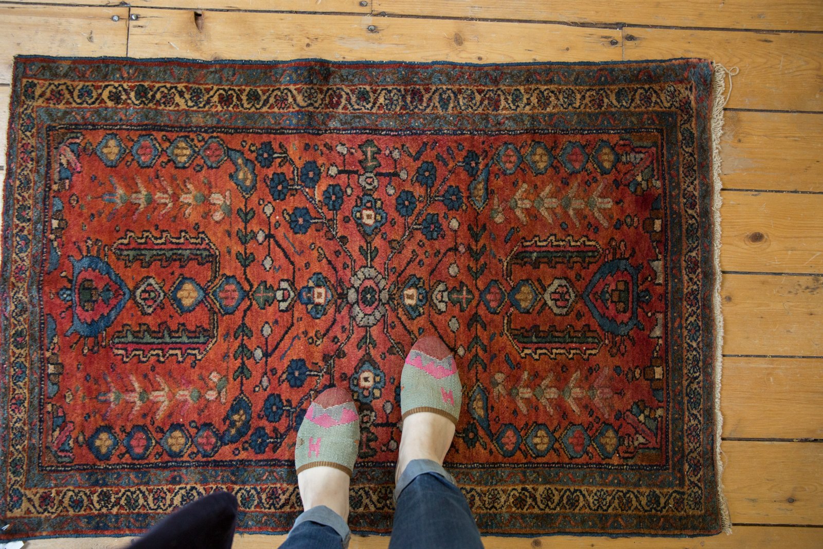 2.5x4 Vintage Fine Bibikabad Rug // ONH Item 5977 Image 1