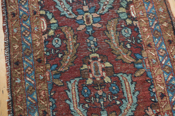 2x5.5 Vintage Heriz Rug Runner // ONH Item 5980 Image 9