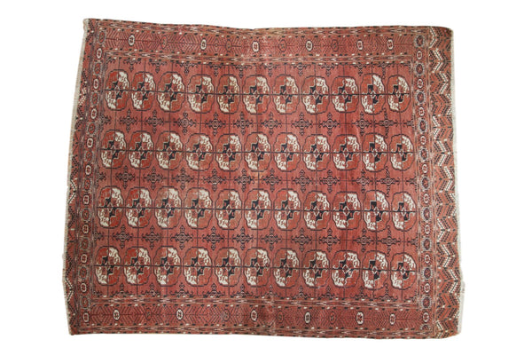 6'4" x 7'11" Vintage Bokhara Carpet / Item 5981 image 1