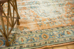 Vintage Distressed Oushak Carpet / Item 5983 image 4
