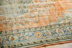  Vintage Distressed Oushak Carpet / Item 5983 image 8