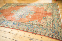 5.5x9 Vintage Distressed Oushak Carpet // ONH Item 5985 Image 2