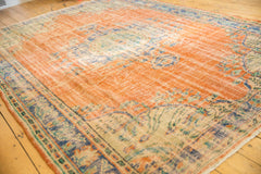 6.5x9.5 Vintage Distressed Oushak Carpet // ONH Item 5986 Image 6