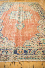 6.5x10 Vintage Distressed Oushak Carpet // ONH Item 5988 Image 3