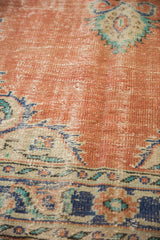6.5x10 Vintage Distressed Oushak Carpet // ONH Item 5988 Image 4