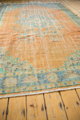 6.5x9.5 Vintage Distressed Oushak Carpet // ONH Item 5990 Image 5