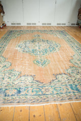 7x11 Vintage Distressed Oushak Carpet // ONH Item 5993 Image 7