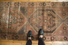 3x10 Vintage Distressed Oushak Rug Runner // ONH Item 6002 Image 1