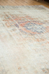 Vintage Distressed Oushak Carpet / Item 6004 image 6