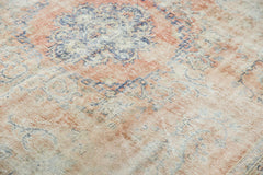  Vintage Distressed Oushak Carpet / Item 6004 image 9