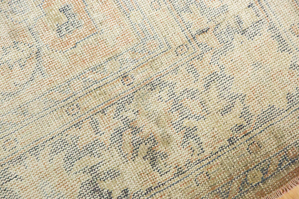  Vintage Distressed Oushak Carpet / Item 6004 image 10