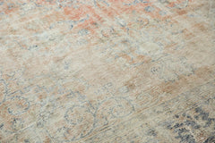  Vintage Distressed Oushak Carpet / Item 6004 image 12