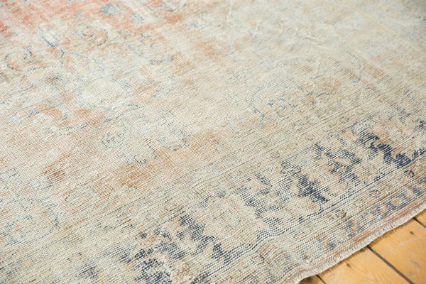  Vintage Distressed Oushak Carpet / Item 6004 image 14