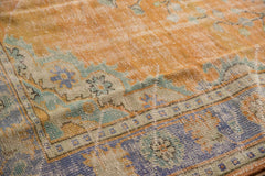  Vintage Distressed Oushak Carpet / Item 6005 image 7