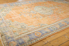  Vintage Distressed Oushak Carpet / Item 6005 image 11