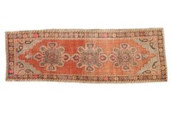 Vintage Distressed Oushak Rug Runner / ONH item 6008