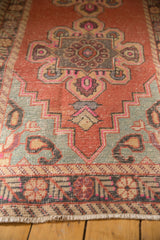 Vintage Distressed Oushak Rug Runner / ONH item 6008 image 3