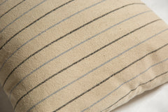 20x20 Remnant Stripe Silk Fabric Throw Pillow // ONH Item 6029 Image 3