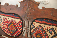 Kilim Upholstered Bench // ONH Item 6030 Image 5