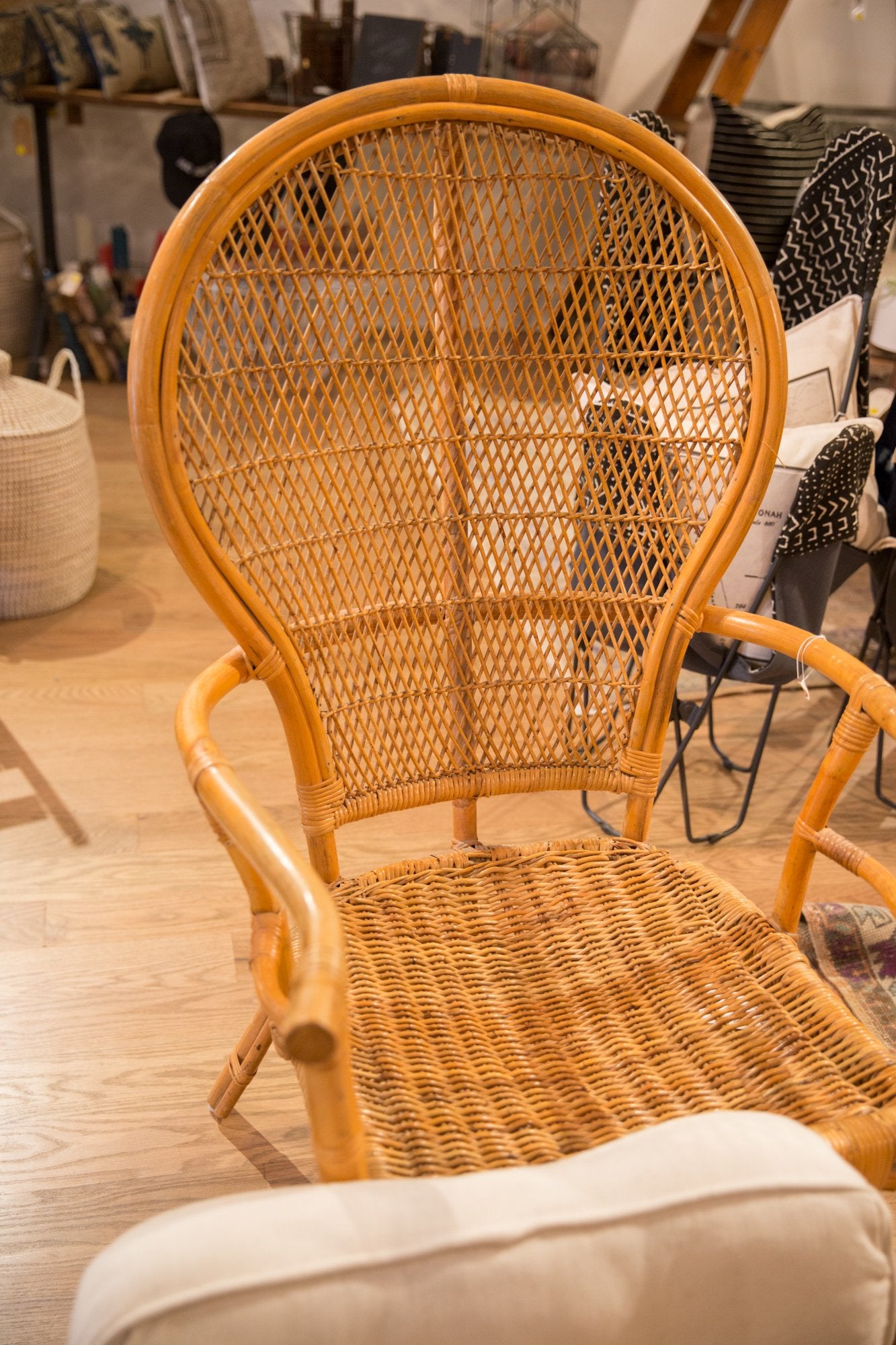 Vintage Rattan Chairs – Item #6031
