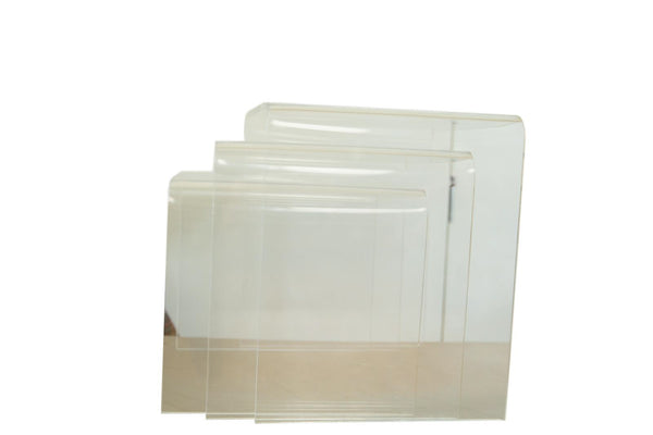 Vintage Lucite Nesting Tables Set of Three // ONH Item 6032