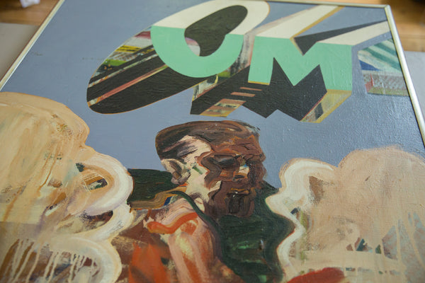 Vintage Neil Paul Frankenhauser OM Painting // ONH Item 6034 Image 1