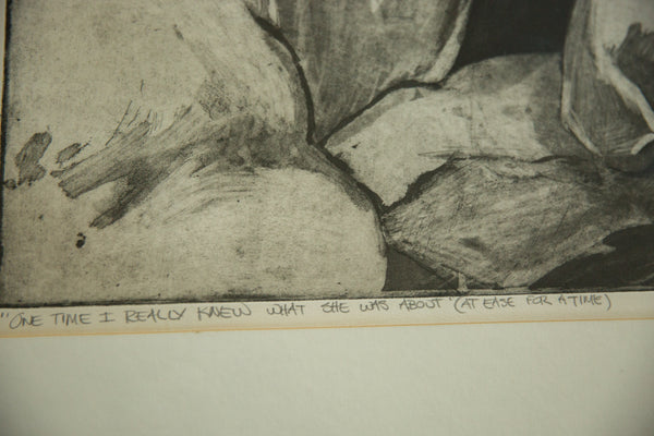 Vintage Artist Proof Drawing // ONH Item 6035 Image 3