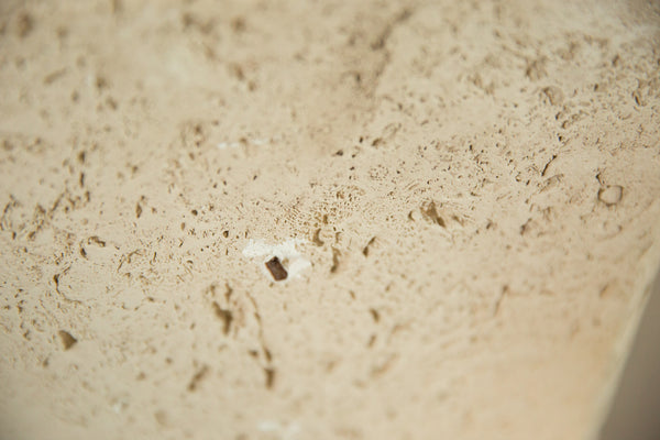 Vintage 1970s Faux Travertine Table Lamp // ONH Item 6036 Image 9