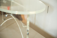 Vintage Oval Lucite Coffee Table // ONH Item 6037 Image 10