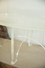 Vintage Oval Lucite Coffee Table // ONH Item 6037 Image 2