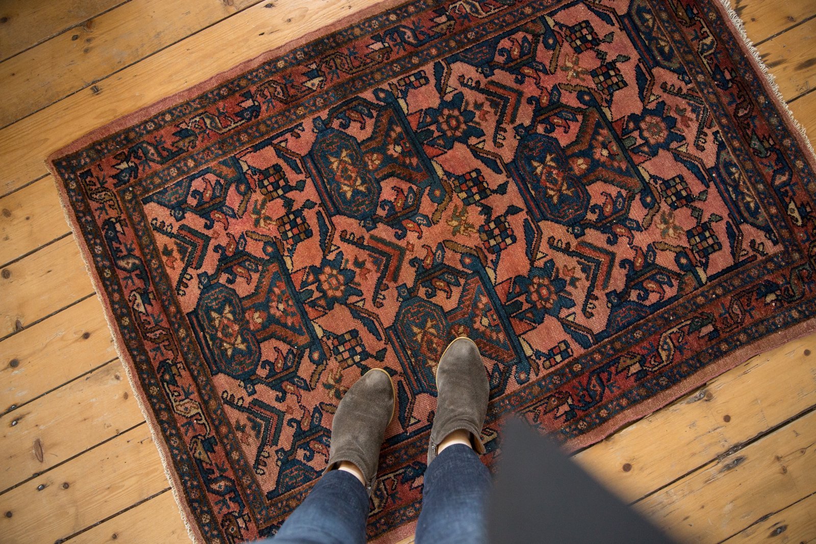 3.5x5 Vintage Bibikabad Rug // ONH Item 6042 Image 1