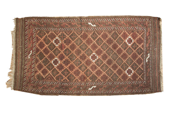 3x5.5 Antique Belouch Rug // ONH Item 6055