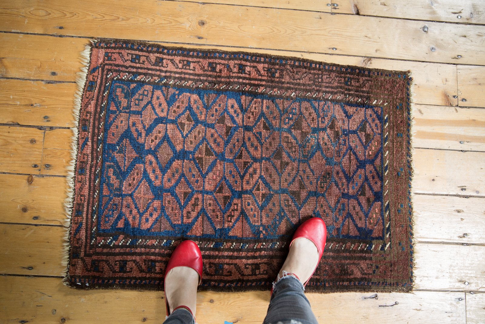  Vintage Belouch Rug / Item 6058 image 2