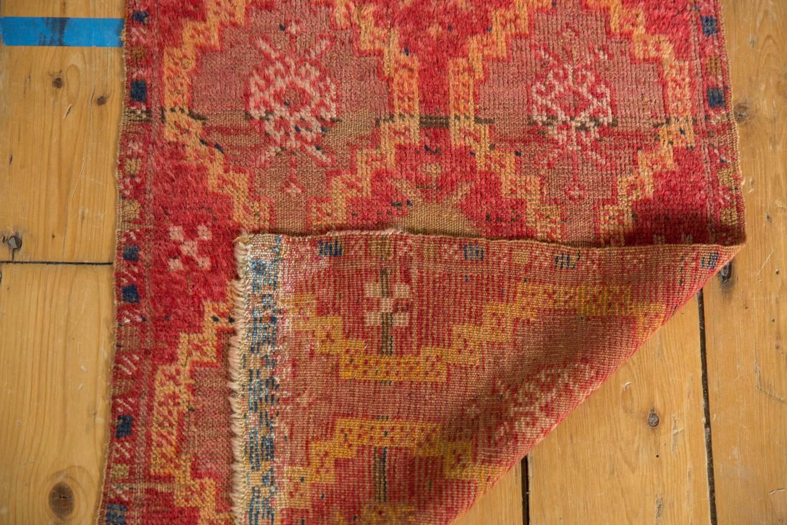 Antique Yastik Turkish Rug 1'7