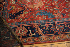 7x9.5 Antique Heriz Carpet // ONH Item 6077 Image 3