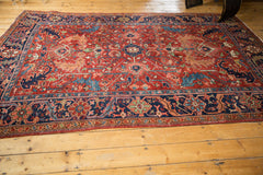 7x9.5 Antique Heriz Carpet // ONH Item 6077 Image 8