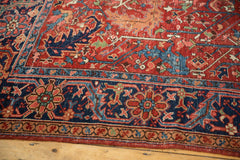 7x9.5 Antique Heriz Carpet // ONH Item 6077 Image 9