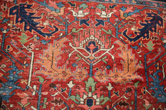 7x9.5 Antique Heriz Carpet // ONH Item 6077 Image 11