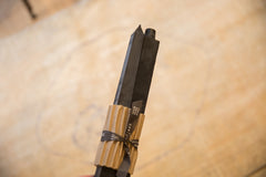 Made in NY Beeswax Candle Square Extra Large Black Tapers // ONH Item 6092