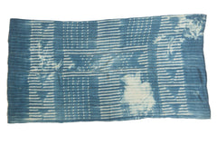 Batik Indigo African Textile Throw