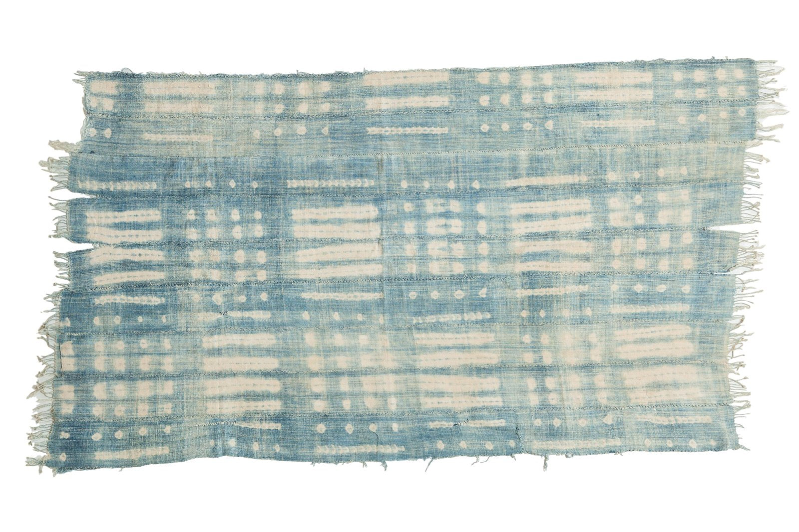 Batik Indigo African Textile Throw