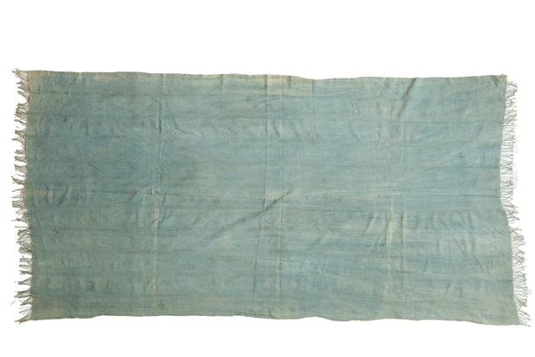 Denim Indigo African Textile Throw