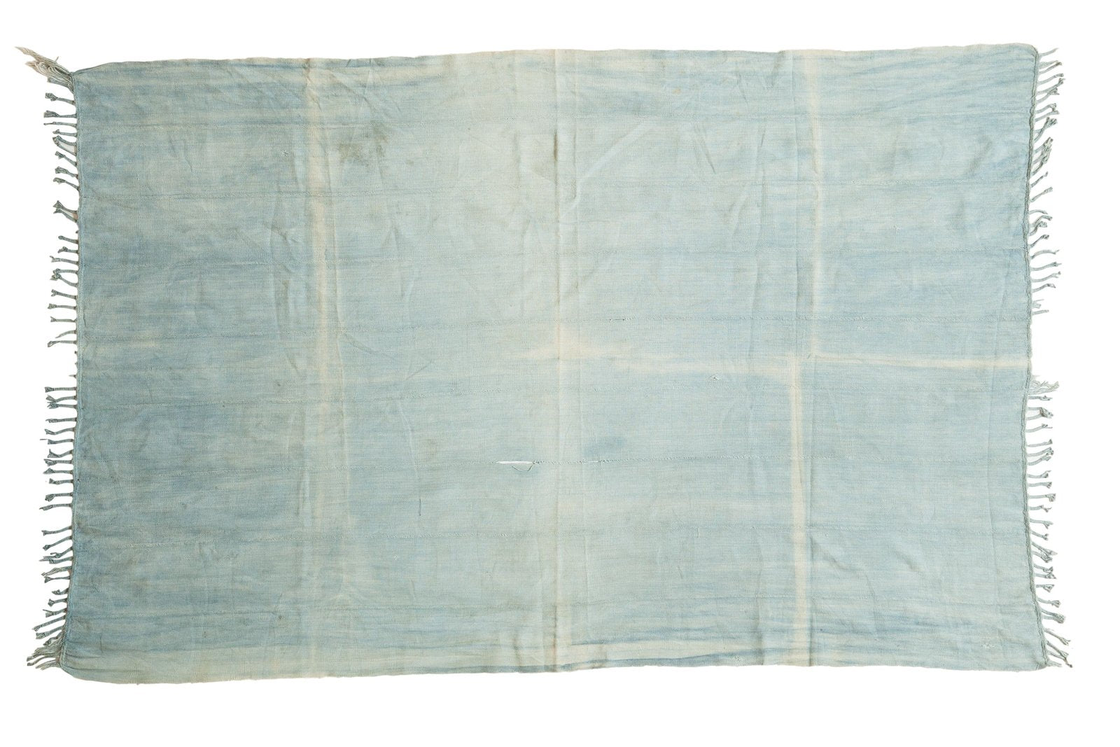 Denim Indigo African Textile Throw