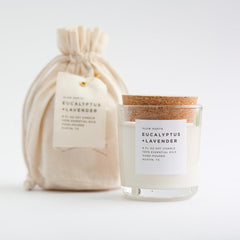 Eucalyptus and Lavender Soy Candle // ONH Item 6324 Image 2