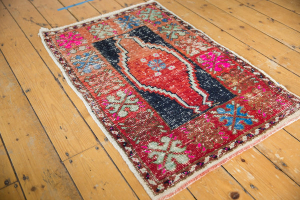  Vintage Distressed Oushak Rug / Item 6138 image 3