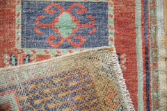 1.5x3.5 Vintage Distressed Oushak Rug Mat Runner // ONH Item 6156 Image 5