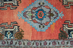 Vintage Distressed Oushak Rug Mat