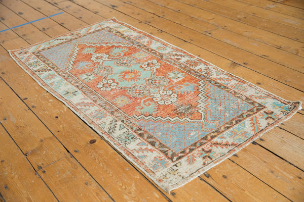  Vintage Distressed Oushak Rug Runner / Item 6187 image 6