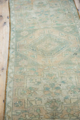  Vintage Distressed Oushak Rug Mat / Item 6198 image 4