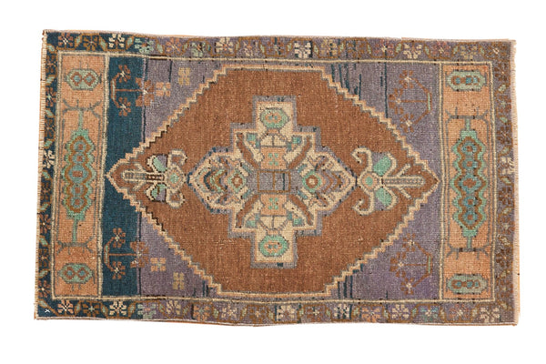 Vintage Distressed Fragment Oushak Rug / ONH item 6206